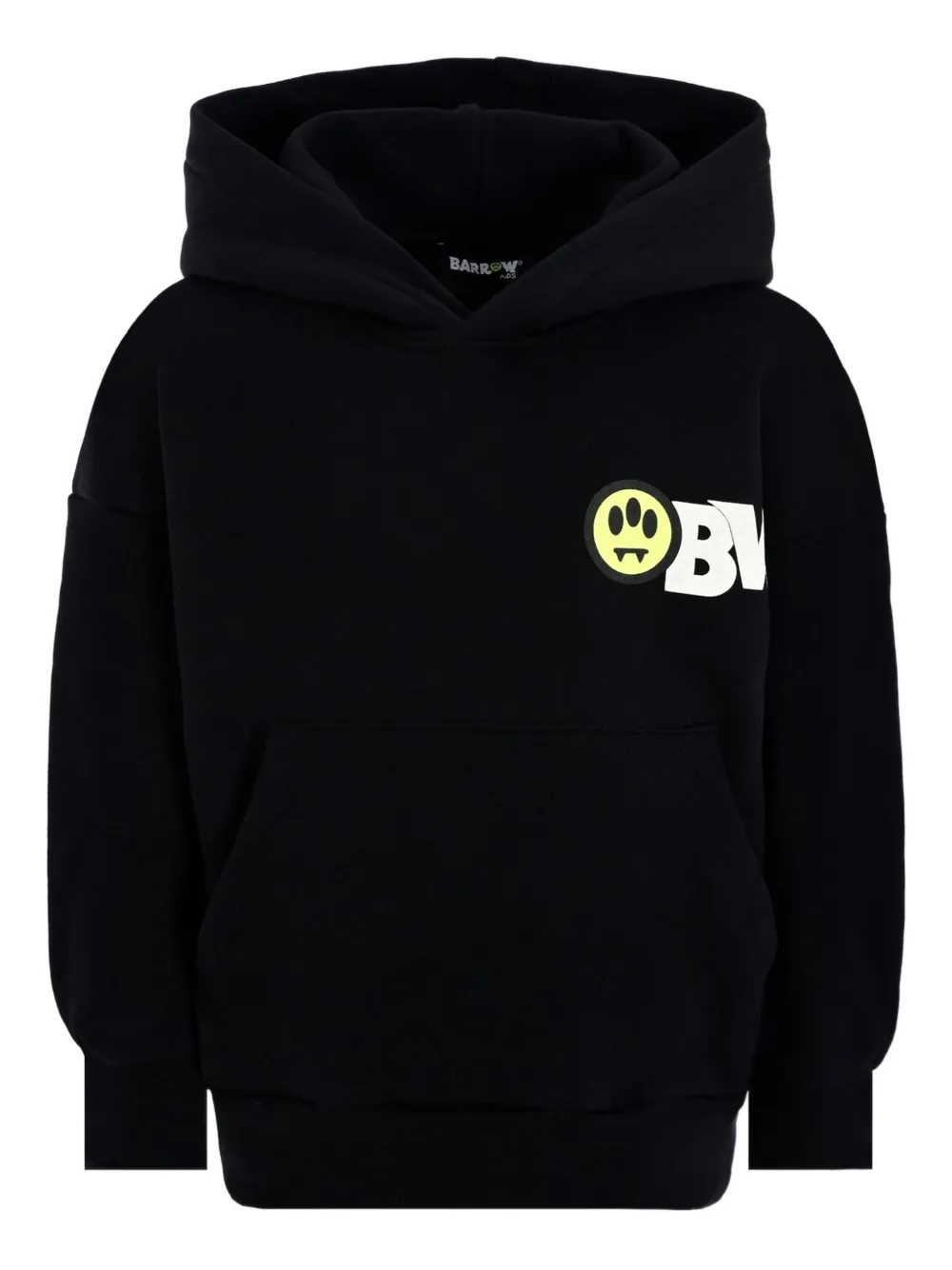 Barrow kids Hoodie met teddybeerprint Zwart