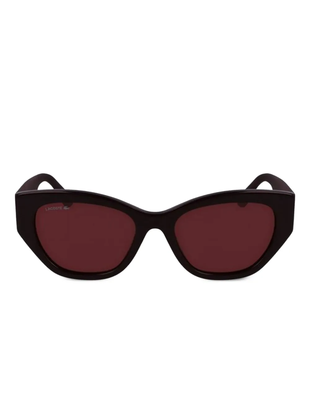 Lacoste cat-eye sunglasses Rood