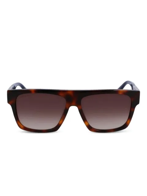 Lacoste lentes de sol con armazón cuadrada