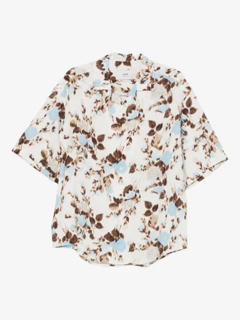 AMI Paris camisa con estampado floral