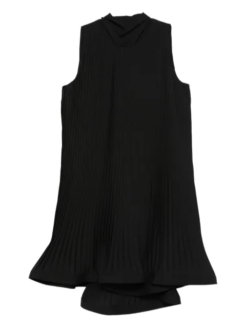 P.A.R.O.S.H. pleated mini dress