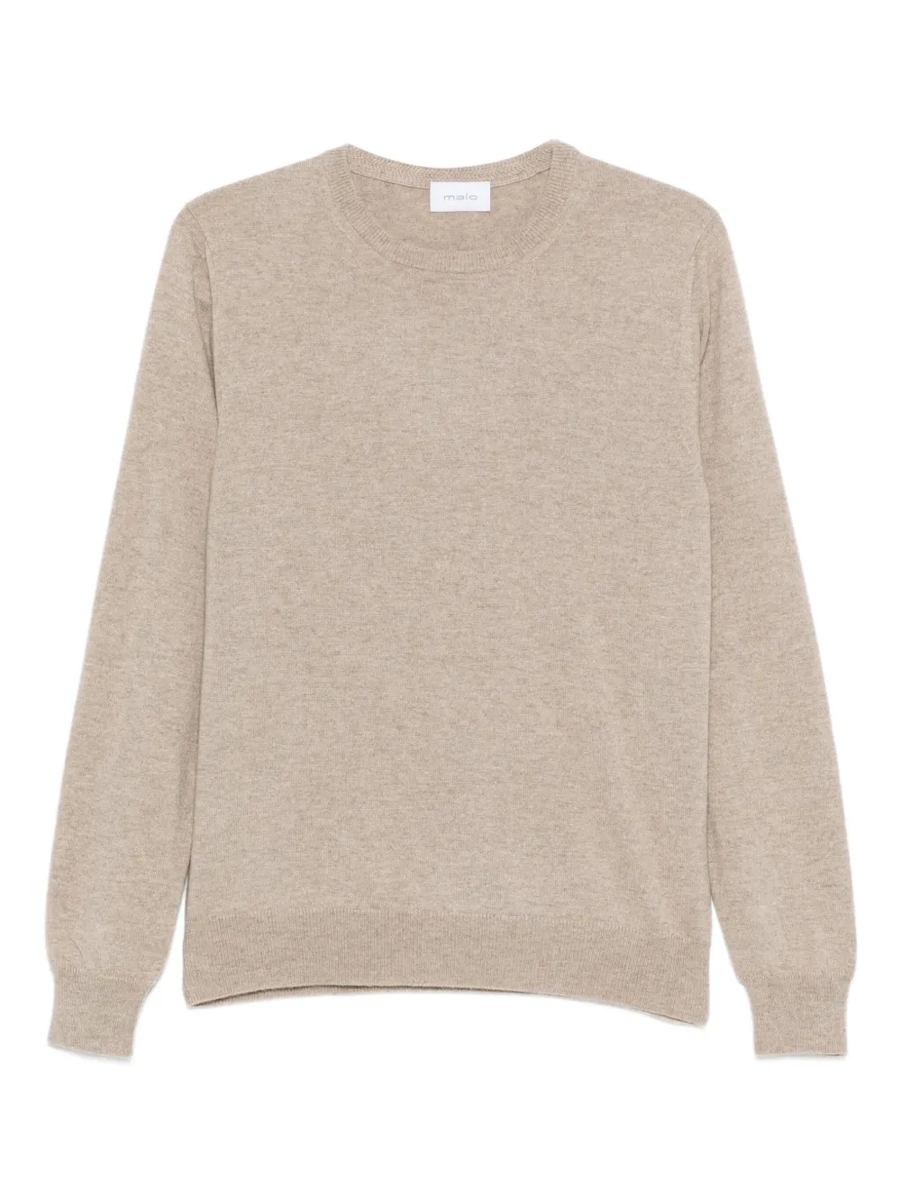 Malo crew-neck sweaters Beige