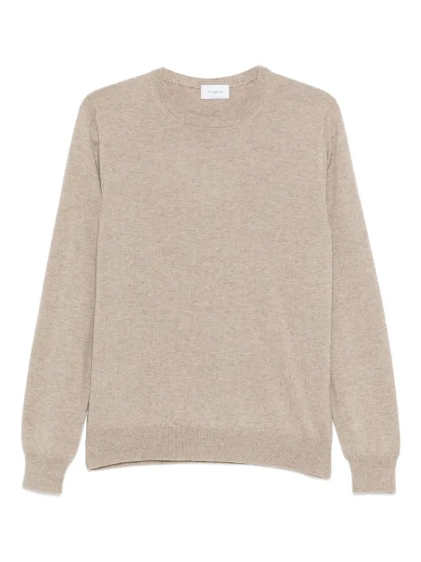 malo〝美品〟 カシミアクルーネックセーター Malo クルーネック セーター | ニュートラル | FARFETCH JP