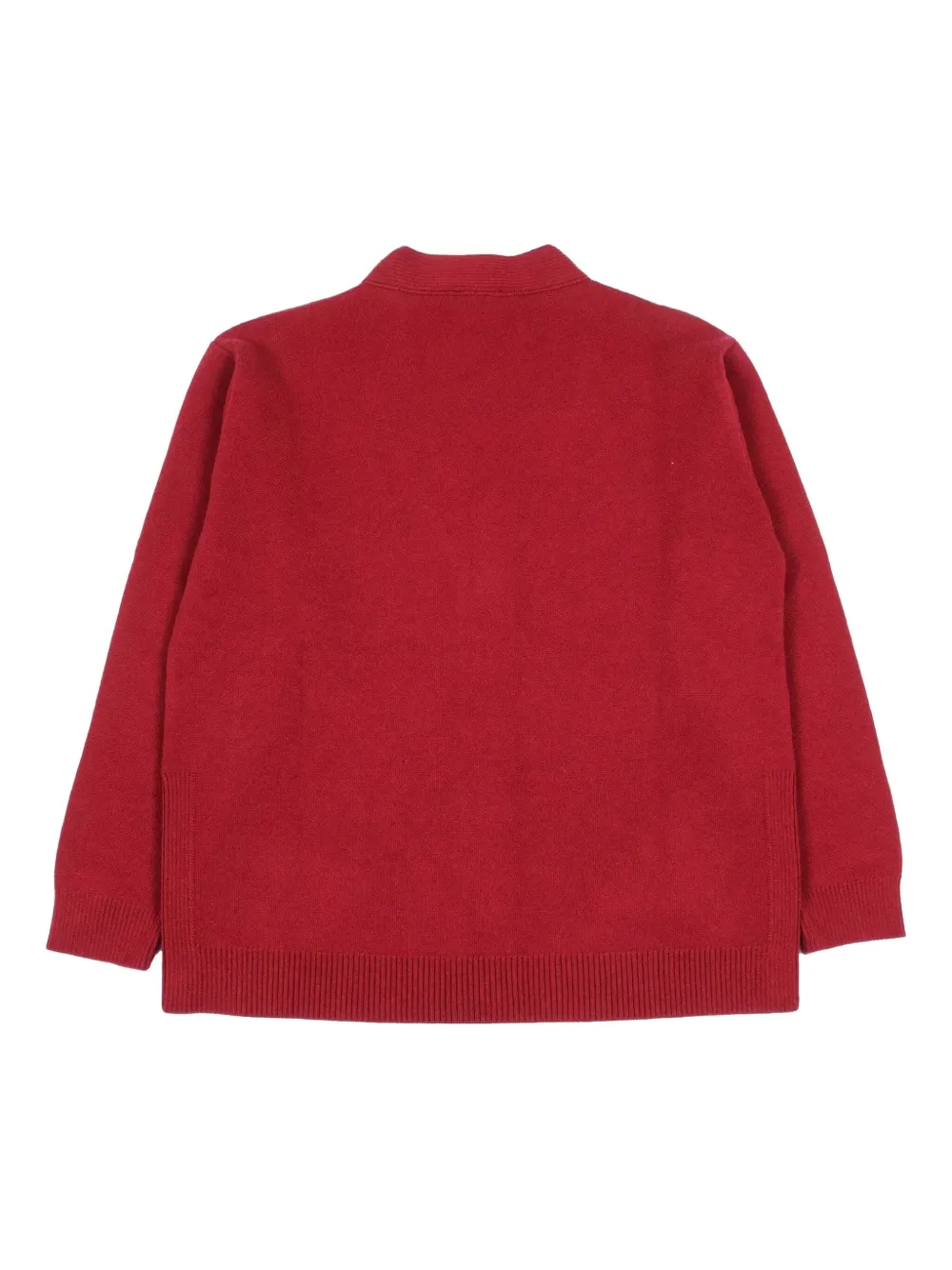 Fendi Kids Vest met geborduurd logo en knopen Rood