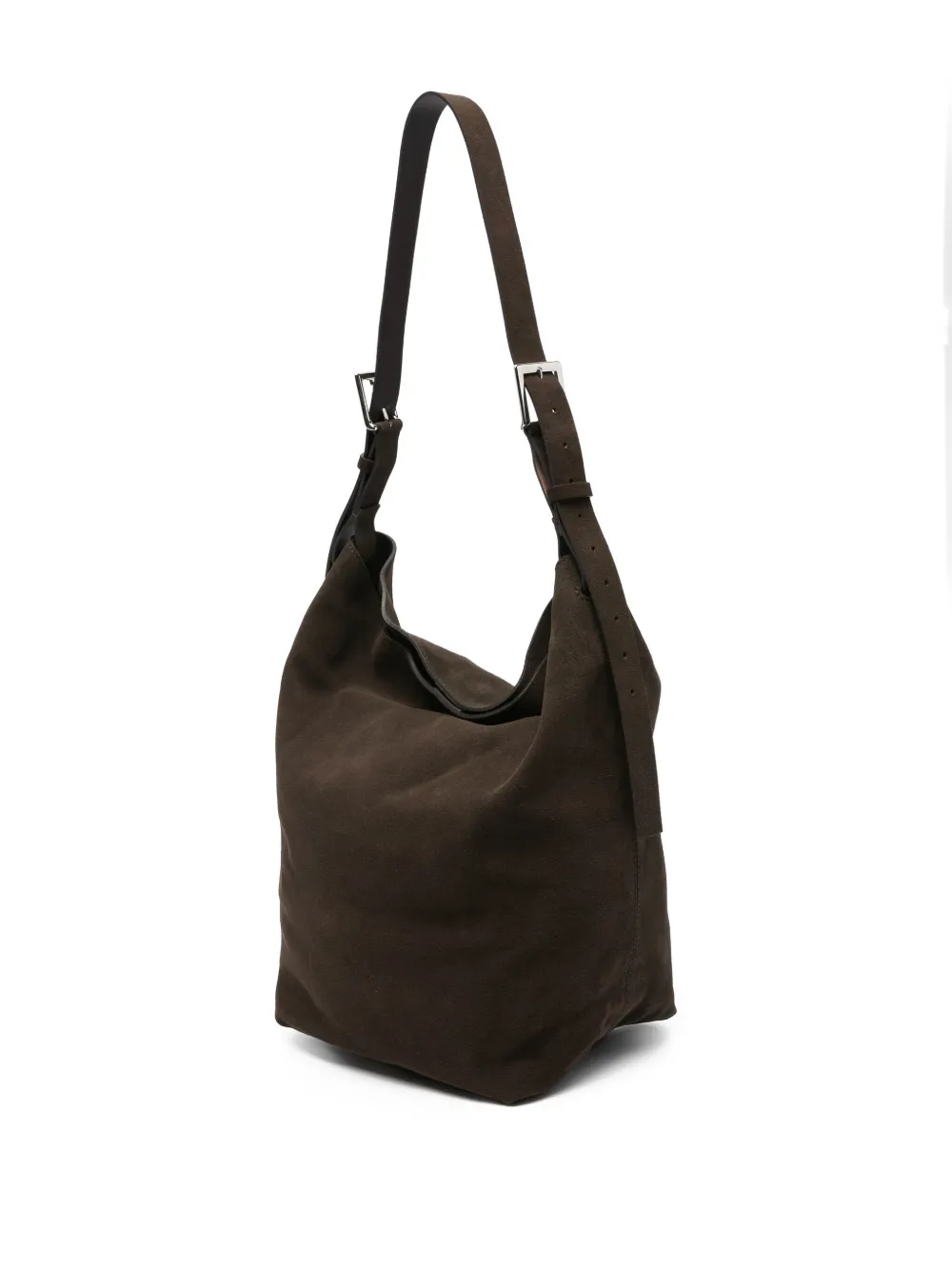 P.A.R.O.S.H. buckle-fastening suede shoulder bag | Image 2