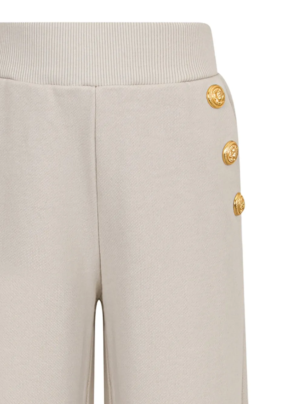 Balmain Kids button cuffed trousers | Girls Casual Trousers | Image 2