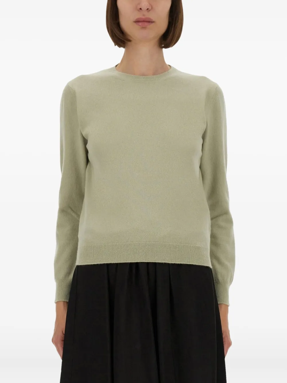 Maison Margiela クルーネック セーター - グリーン Maison Margiela クルーネック セーター - グリーン