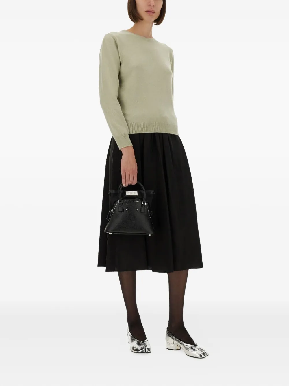 Maison Margiela Trui met ronde hals Groen