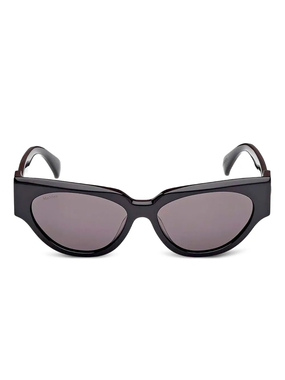 Max Mara Eyewear Occhiali da sole ovali - Nero
