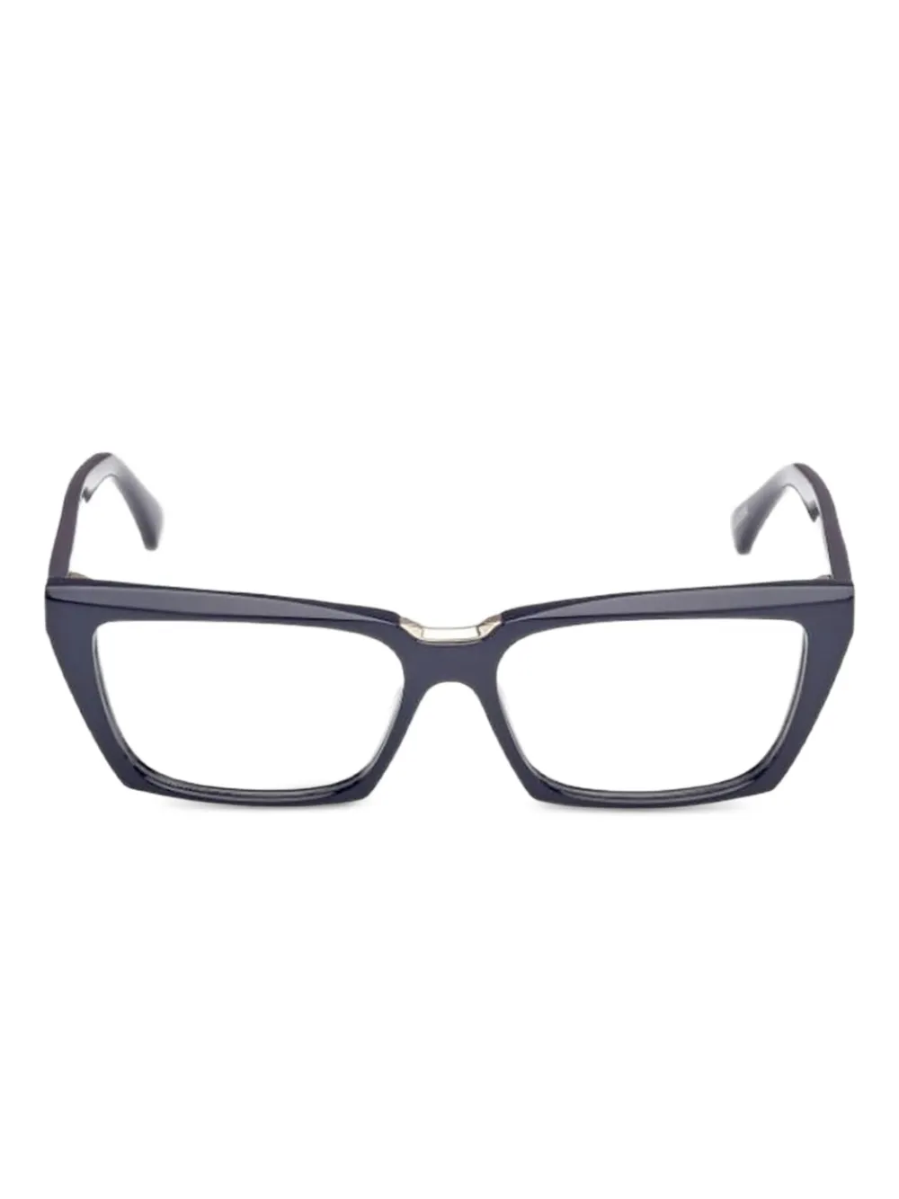 Max Mara Eyewear lunettes de vue à monture géométrique | bleu | Image 1