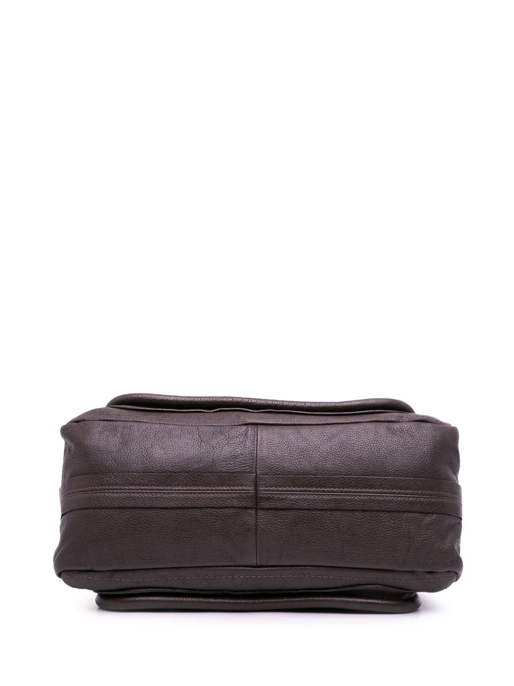 Pre-owned Chloé 2012 Small Pebbled Leather Paraty Satchel