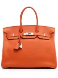 Hermès Pre-Owned 2009 Togo Birkin Retourne 35 handbag - Orange