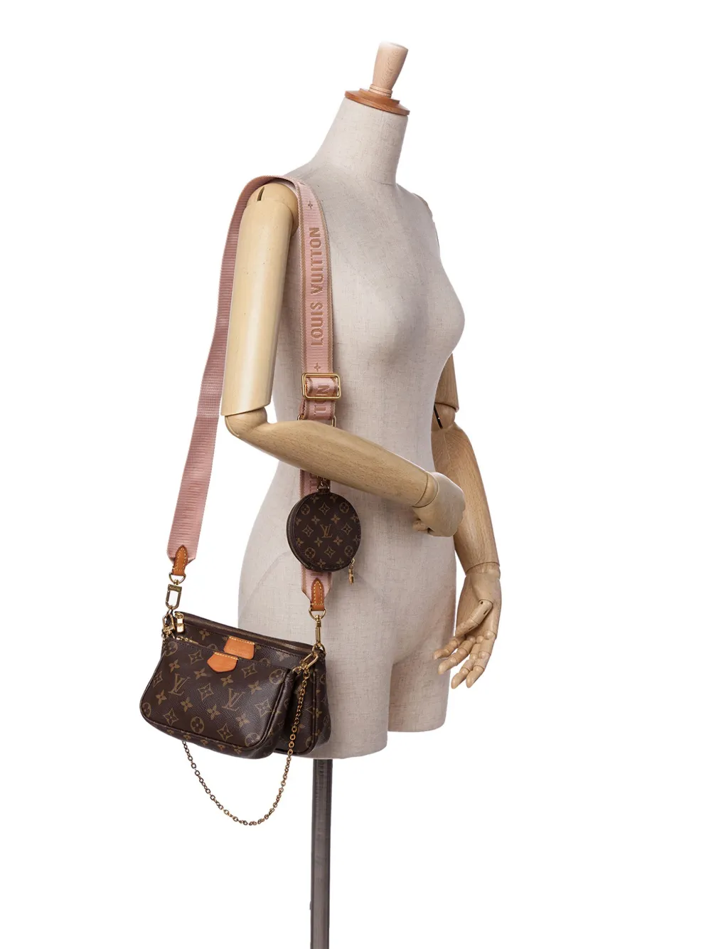Pre-owned Louis Vuitton 2021 Monogram Multi Pochette Accessoires Satchel