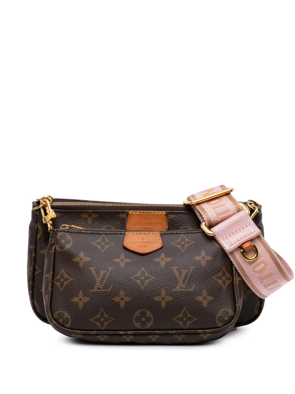 Pre-owned Louis Vuitton 2021 Monogram Multi Pochette Accessoires Satchel