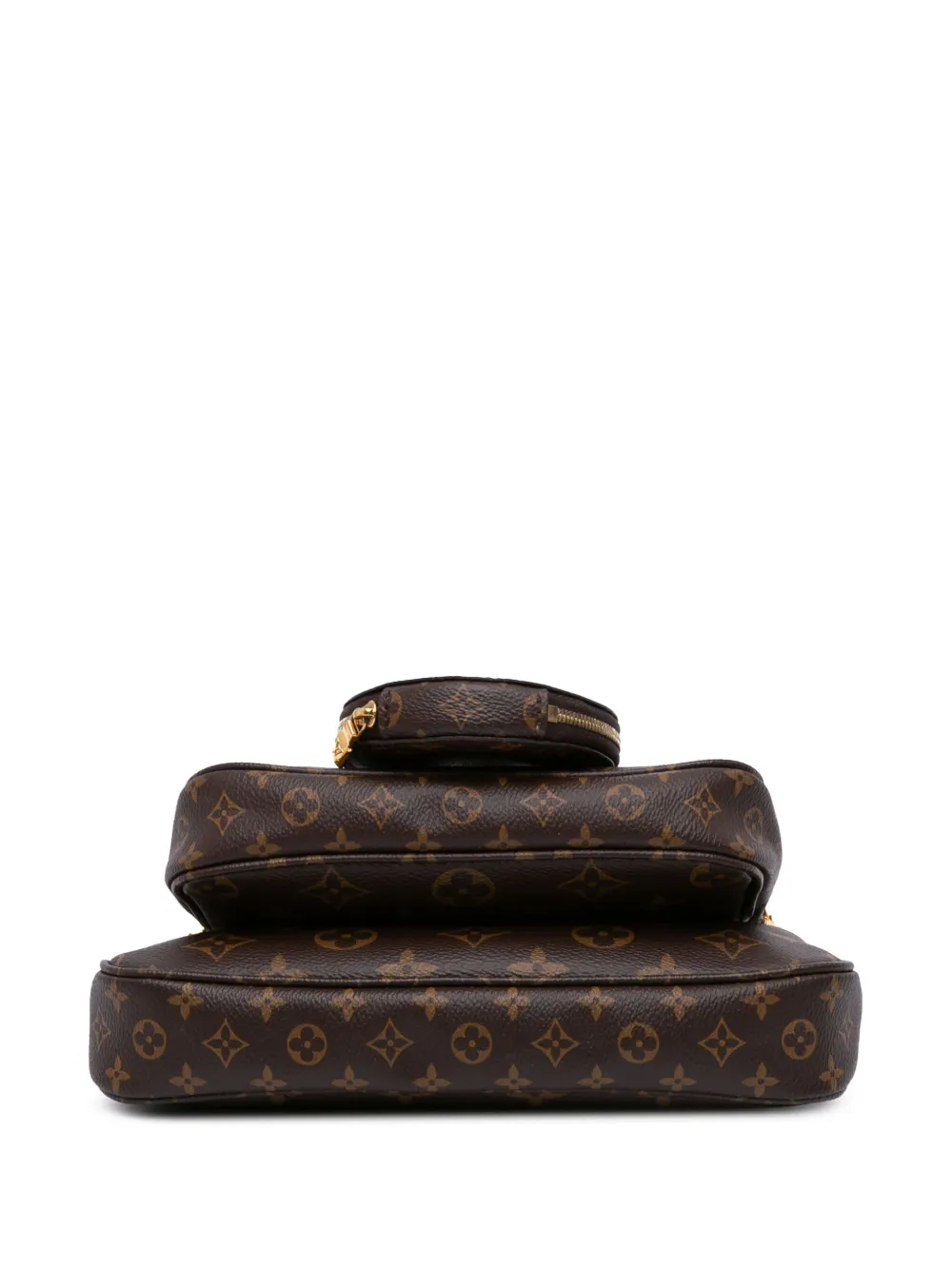 Pre-owned Louis Vuitton 2021 Monogram Multi Pochette Accessoires Satchel