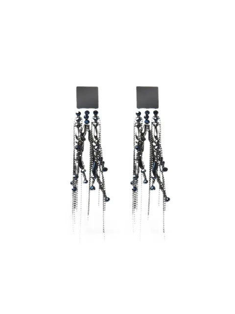 Peserico beaded tassel earrings