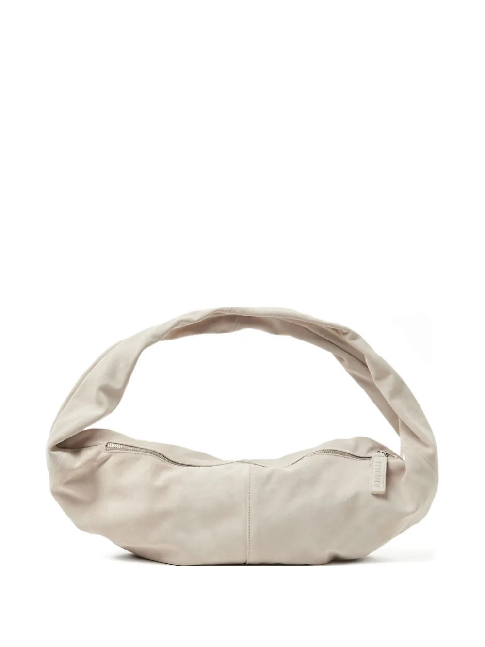 Peserico tassel suede shoulder bag | White | Image 1