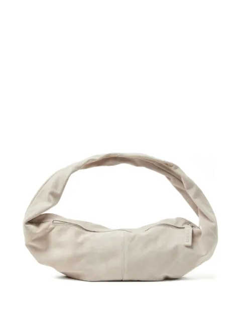 Peserico tassel suede shoulder bag