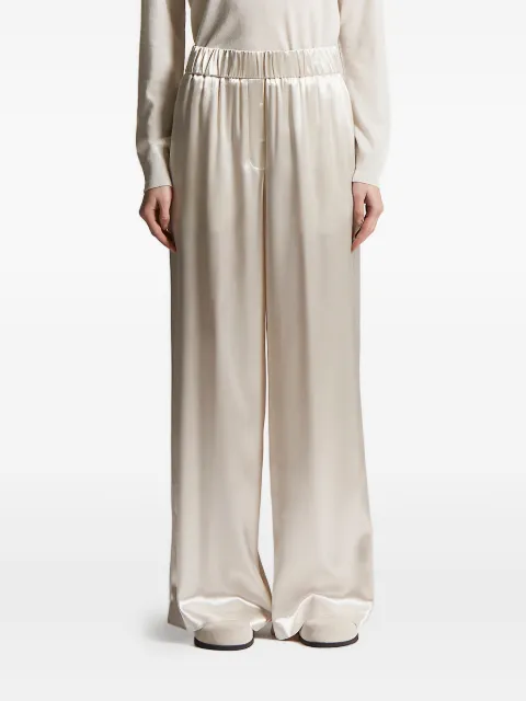 Peserico elastic-waist trousers