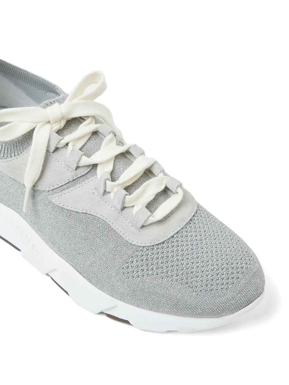 Peserico Sneakers met glitter Grijs