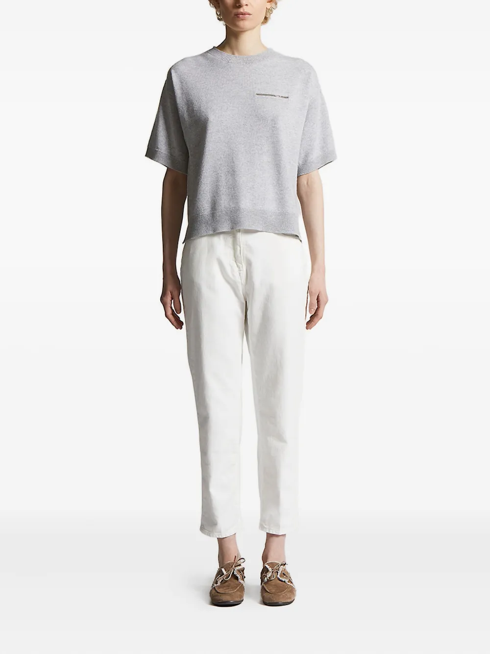Peserico five-pocket denim jeans - Wit