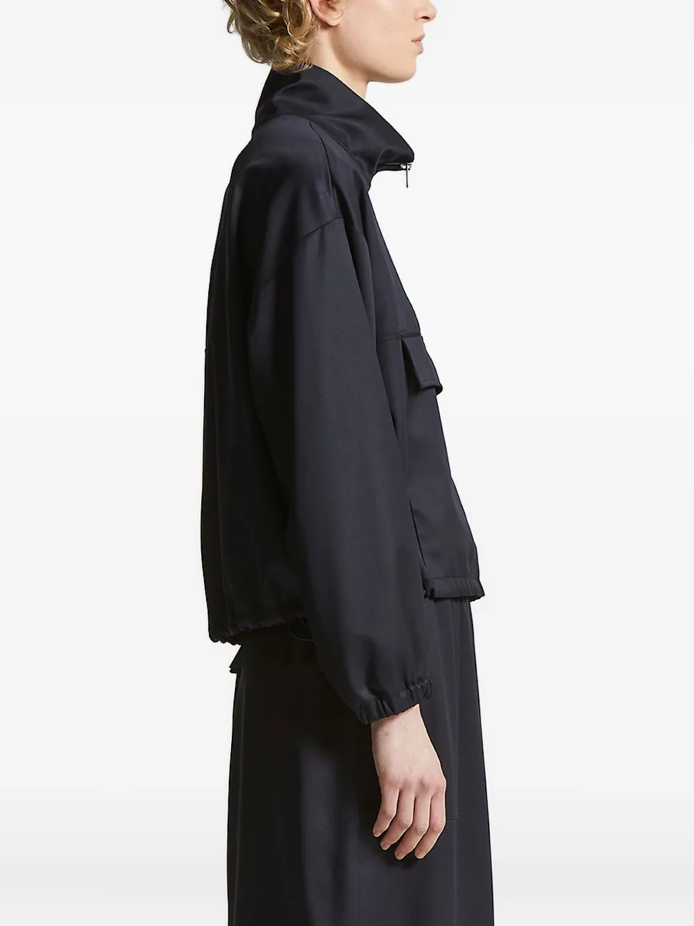 Peserico half-zip pocket sweatshirt Zwart
