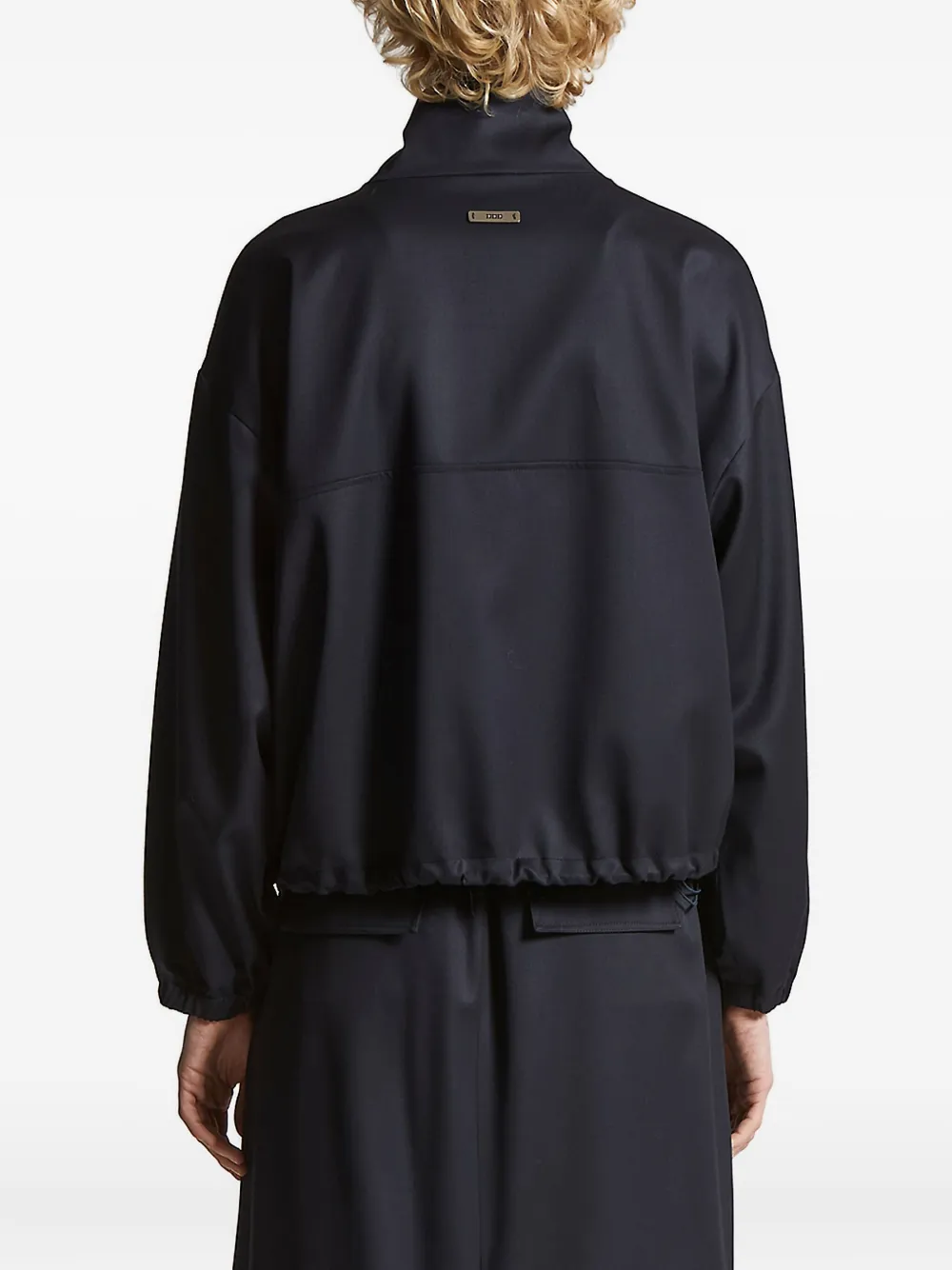 Peserico half-zip pocket sweatshirt Zwart