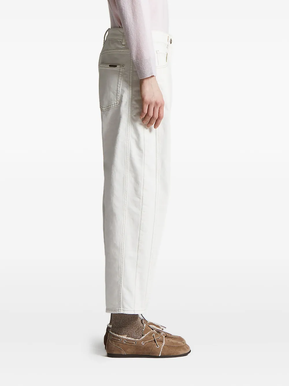 Peserico straight-leg trousers Wit