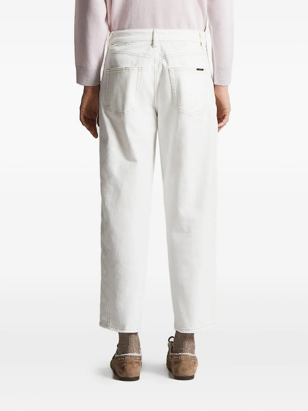 Peserico straight-leg trousers Wit