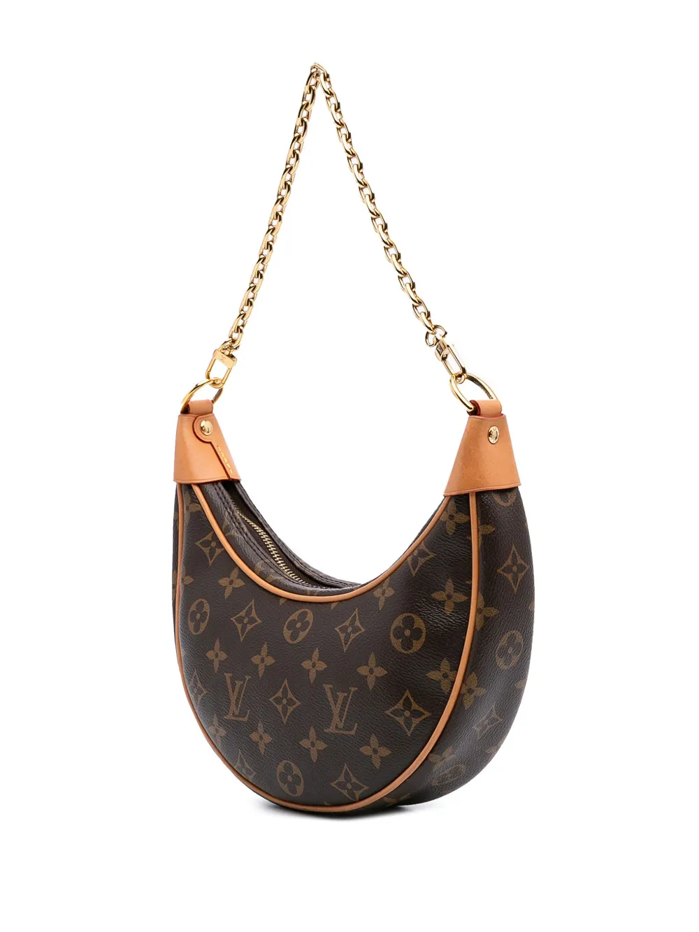 Pre-owned Louis Vuitton 2021-2025 Monogram Loop Satchel