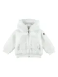 Moncler Enfant teddy-fleece zip-up hoodie - Neutrals