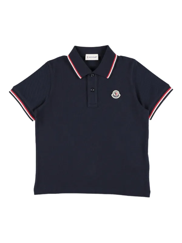 Moncler Enfant ポロシャツ | ブルー | FARFETCH JP