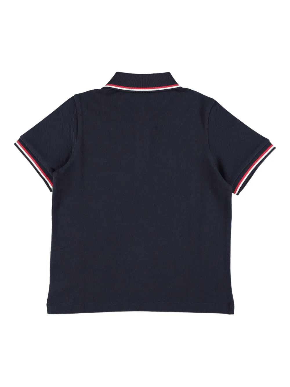 Moncler Enfant logo-patch polo shirt | Boys Polo Shirts | Image 2