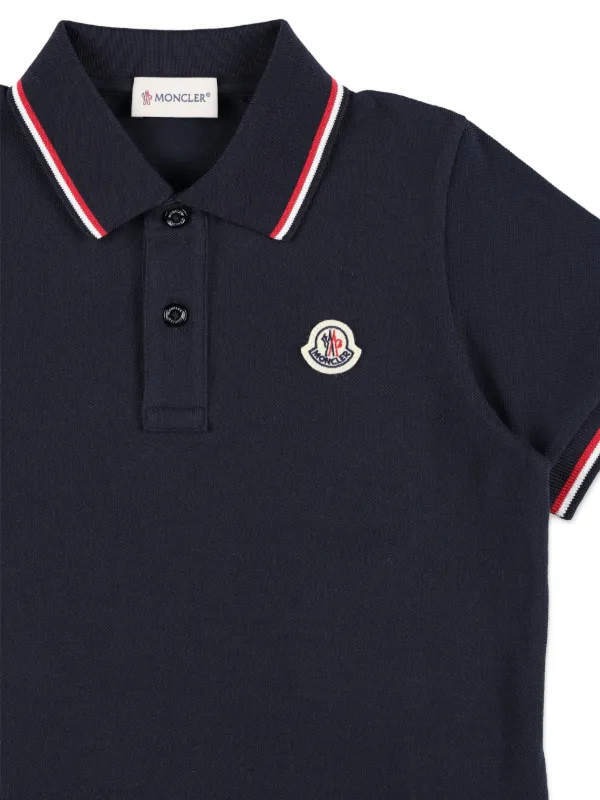 Moncler Enfant ポロシャツ | ブルー | FARFETCH JP