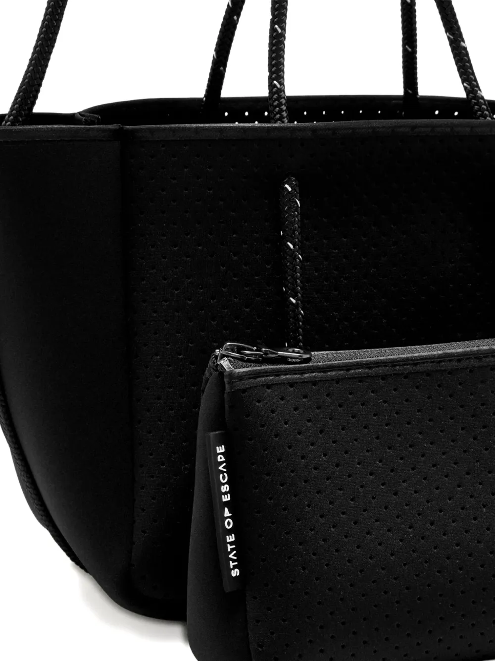 State Of Escape Petite Escape Tote Bag In Black
