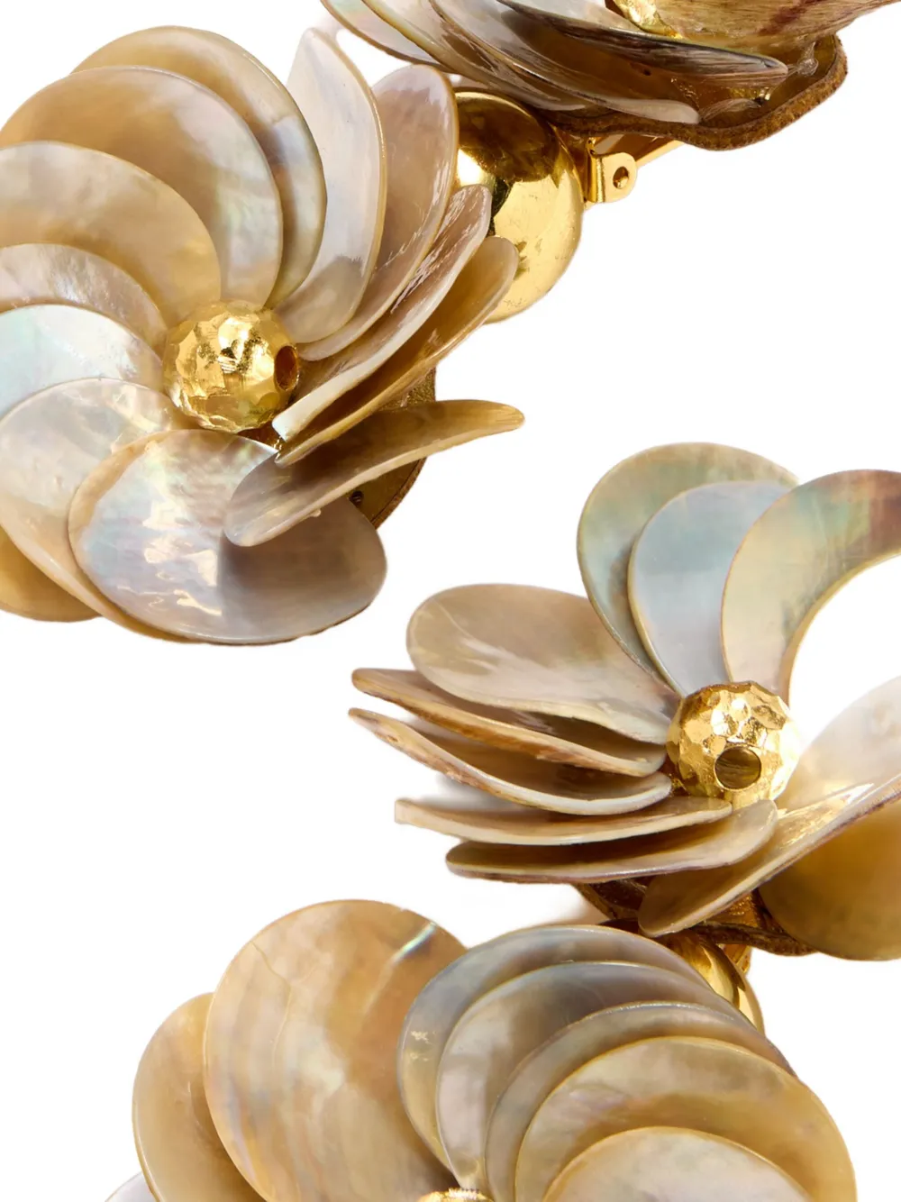 Vanina Fleur De Shells clip-on earrings | Image 2