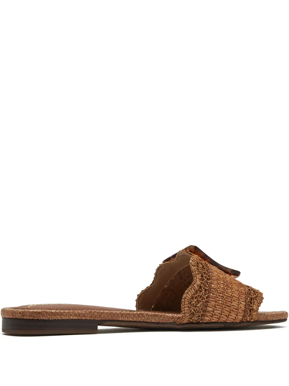 Sam Edelman Bambi woven buckle sandals Brown