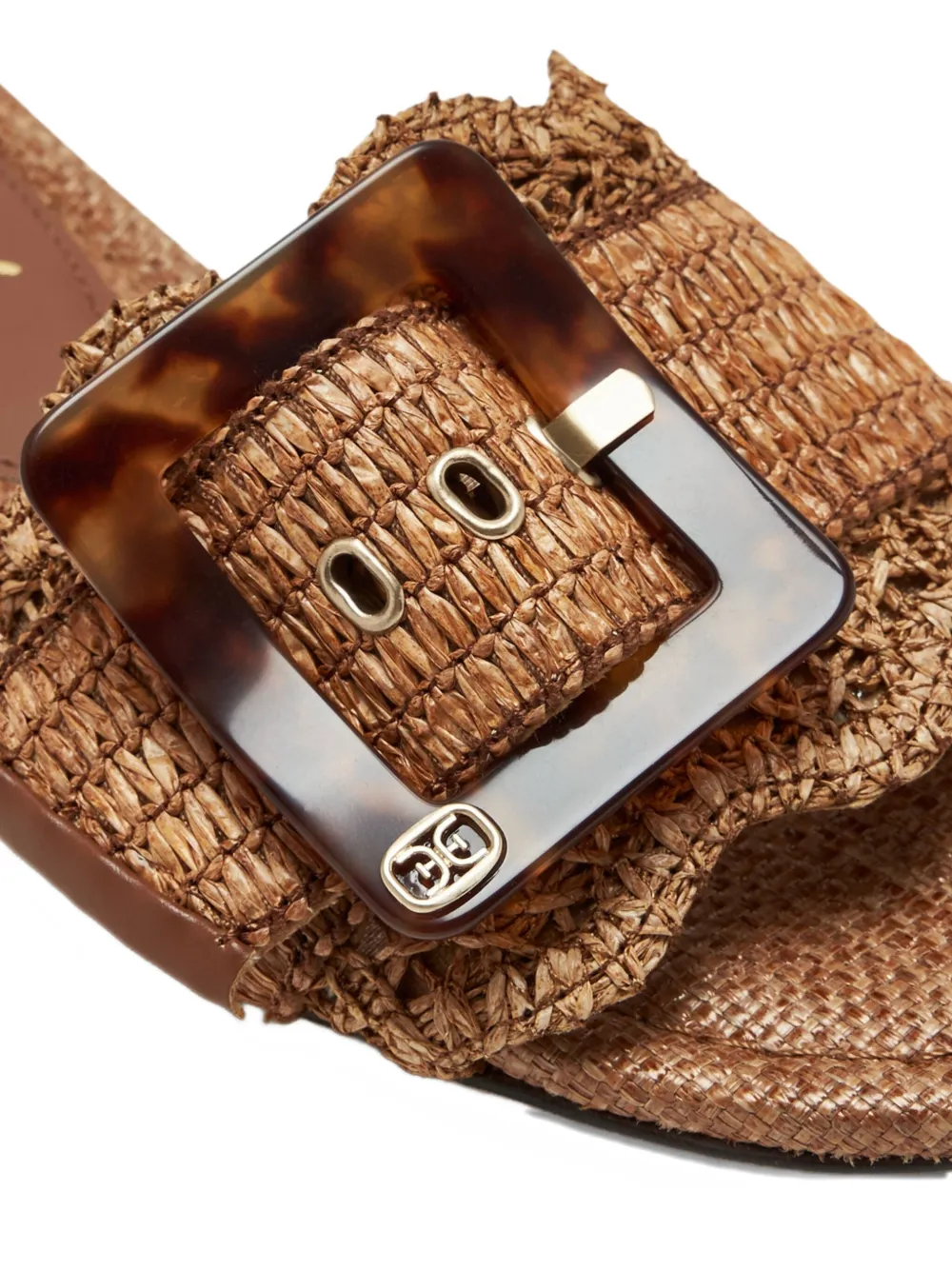 Sam Edelman Bambi woven buckle sandals Brown