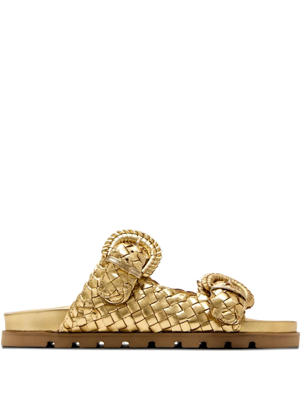 Sam Edelman Tiffanie buckle-details sandals Gold