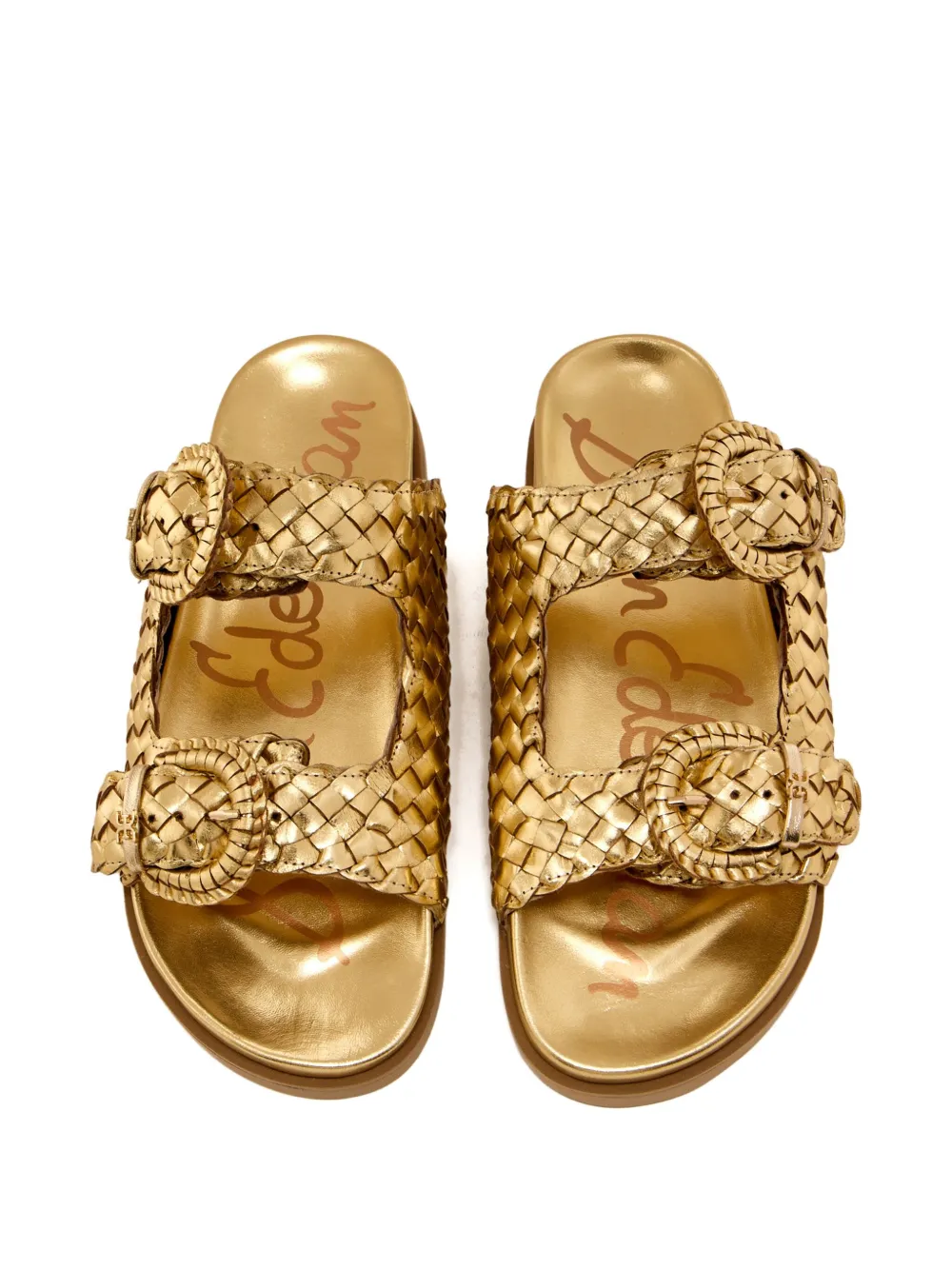 Sam Edelman Tiffanie buckle-details sandals Gold