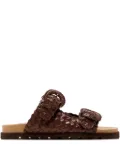 Sam Edelman woven buckle sandals - Brown
