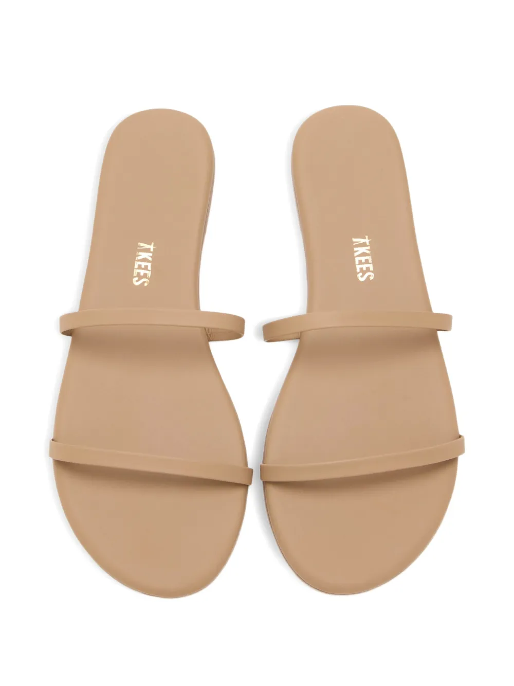 Tkees double-strap flat sandals Neutrals
