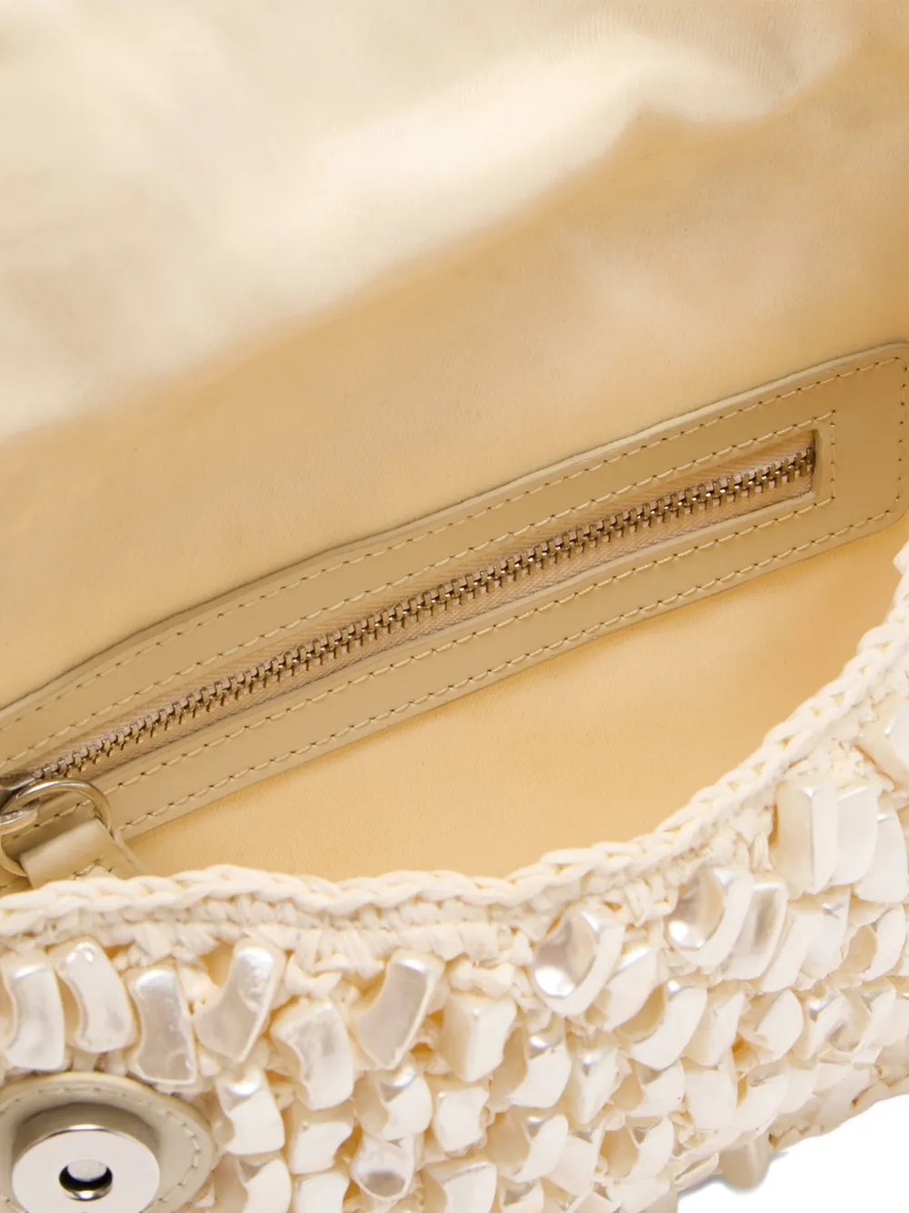 STAUD Timmy schoudertas Beige