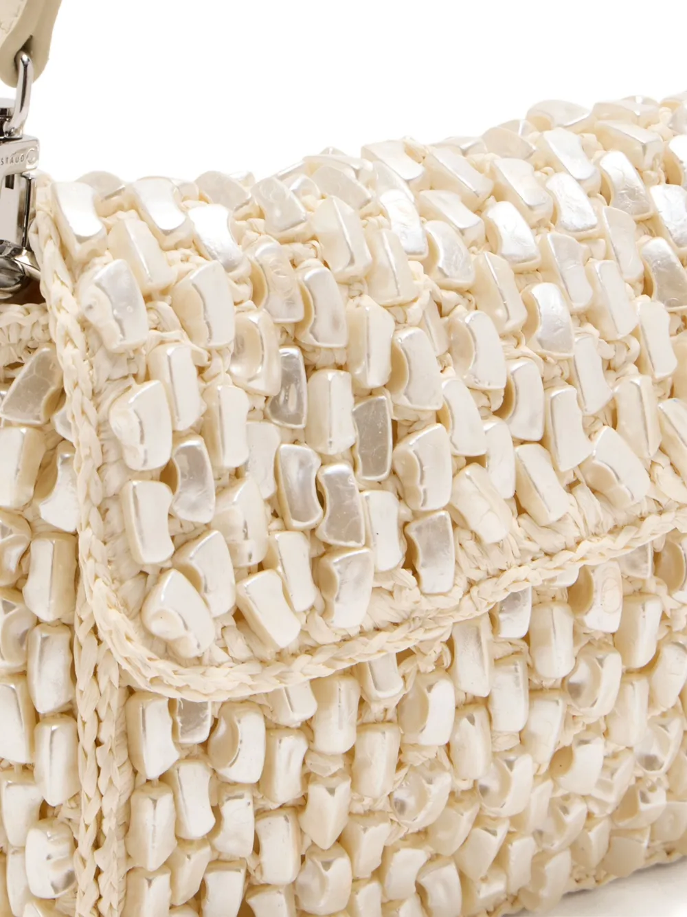 STAUD Timmy schoudertas Beige