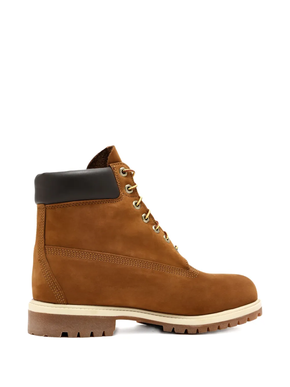 Timberland debossed-logo lace-up boots Brown