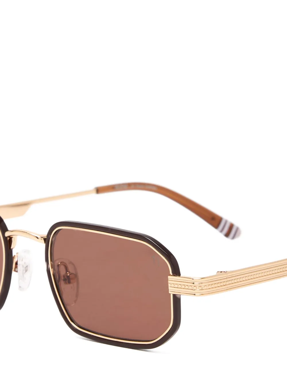 Elleven Clooney rectangle sunglasses Bruin