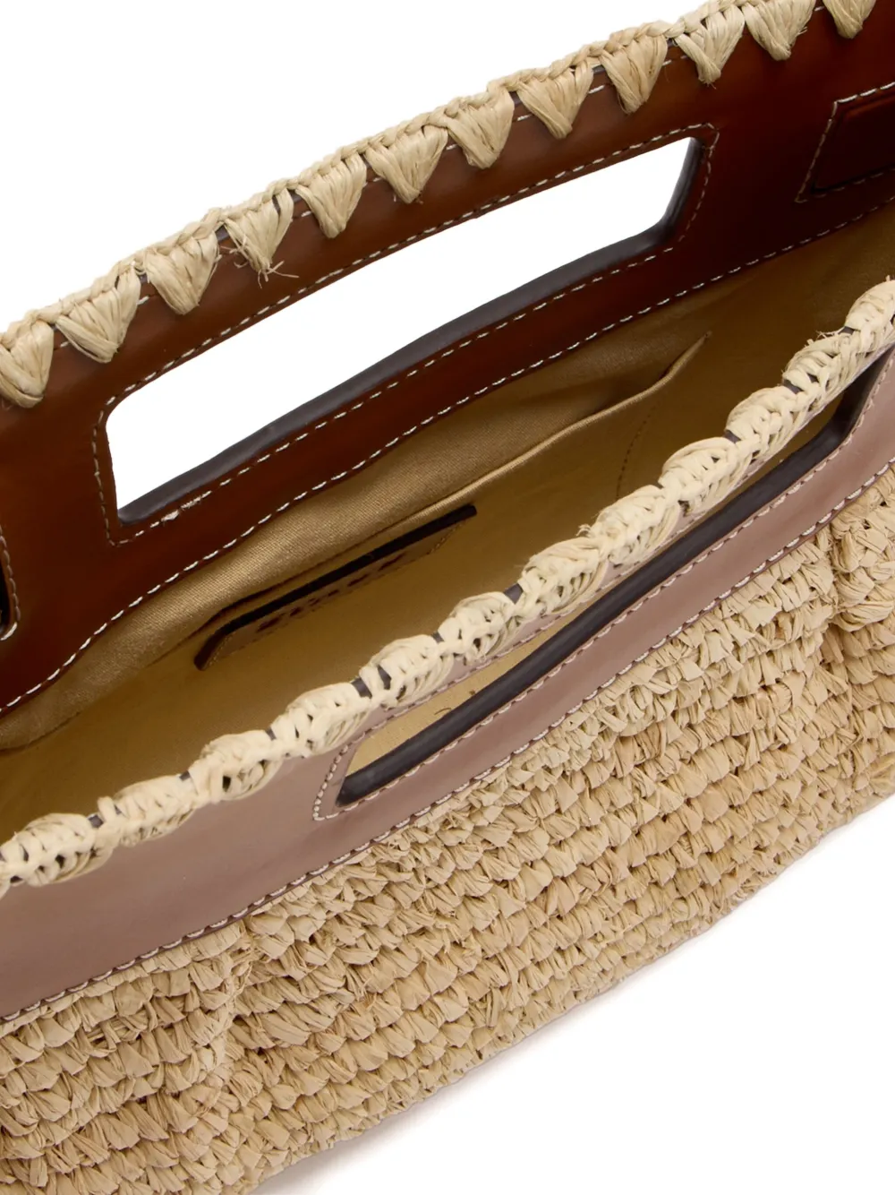 STAUD Lena clutch bag Beige