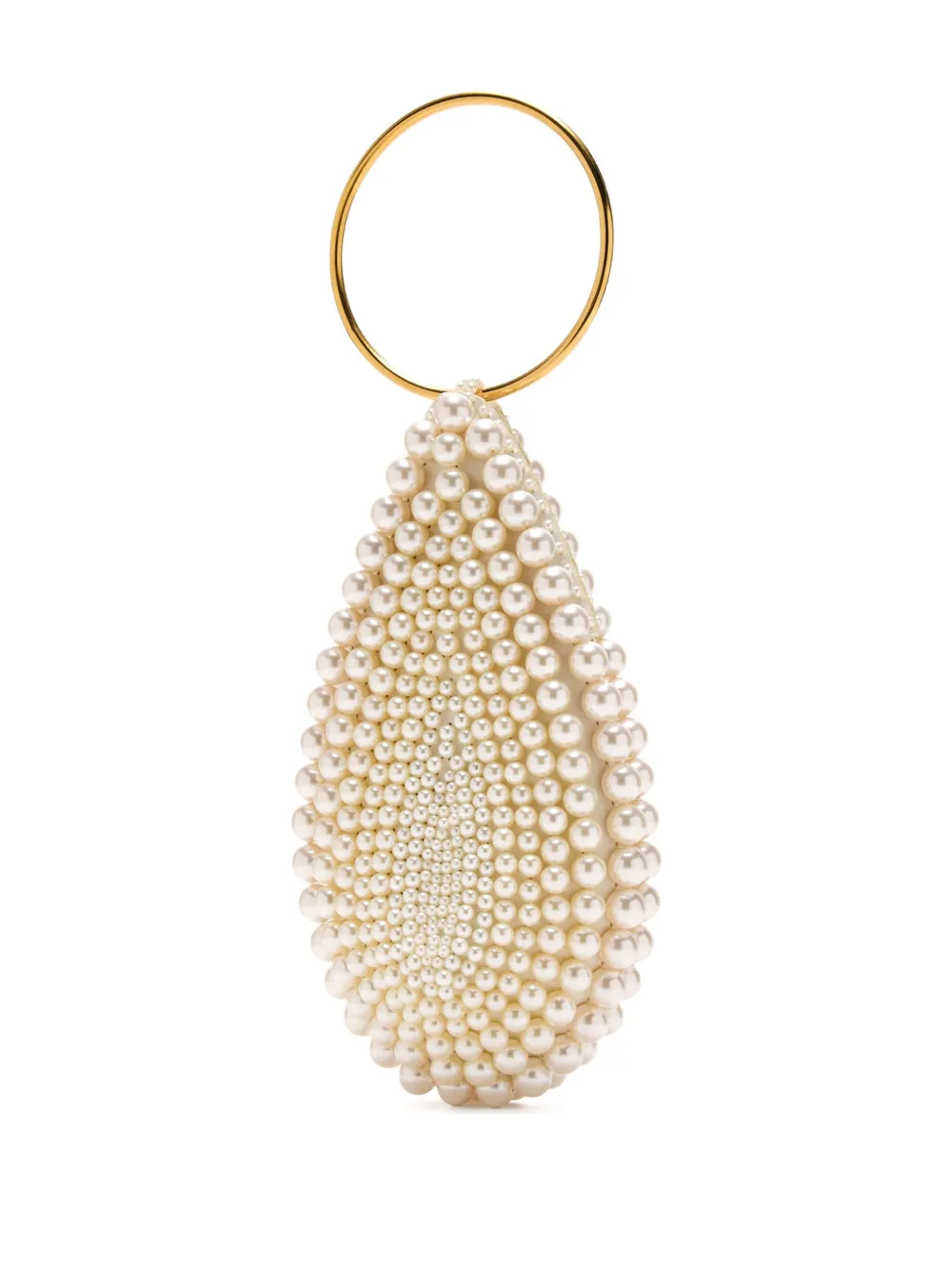 Vanina Goutte clutch bag Wit