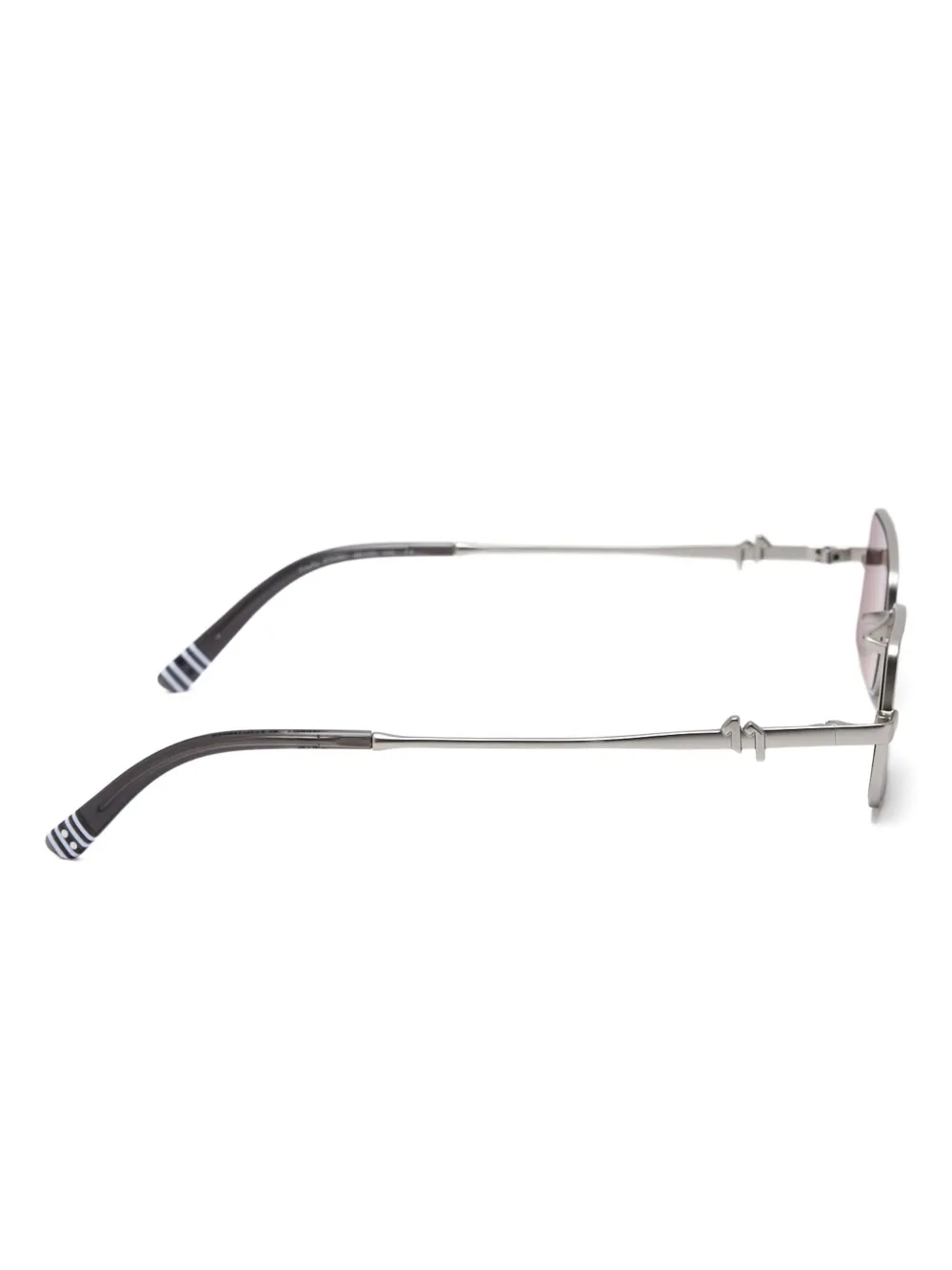 Elleven Kravitz rectangle-frame sunglasses - Zilver
