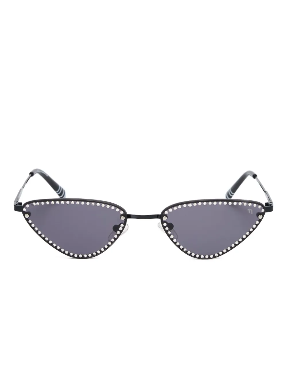 Elleven Zonnebril met cat-eye montuur Zwart